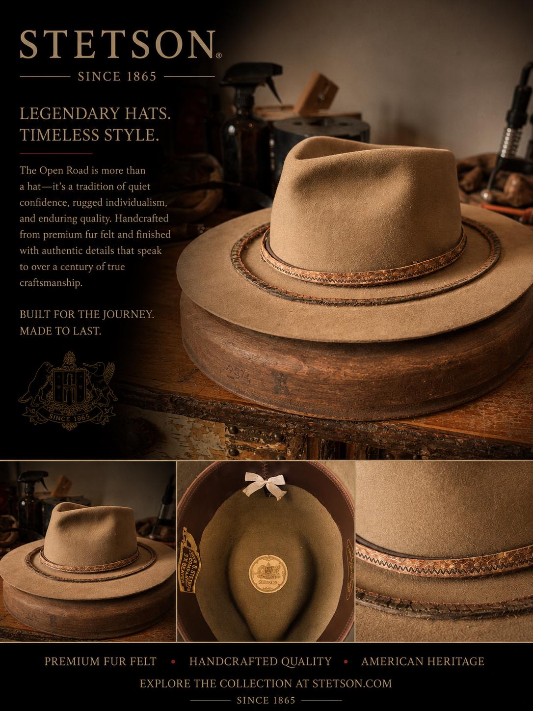 Stetson 4x Beaver - Etsy display picture 1