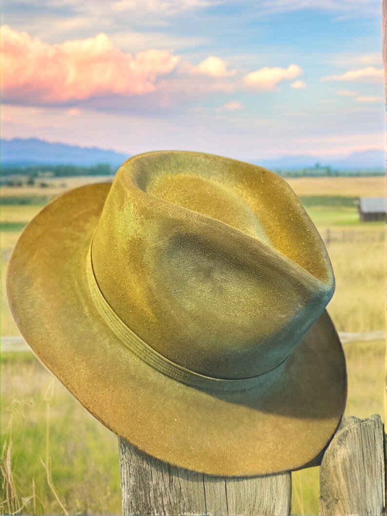 Biltmore Fedora Modern Collection With Southwestern Style Band - Etsy