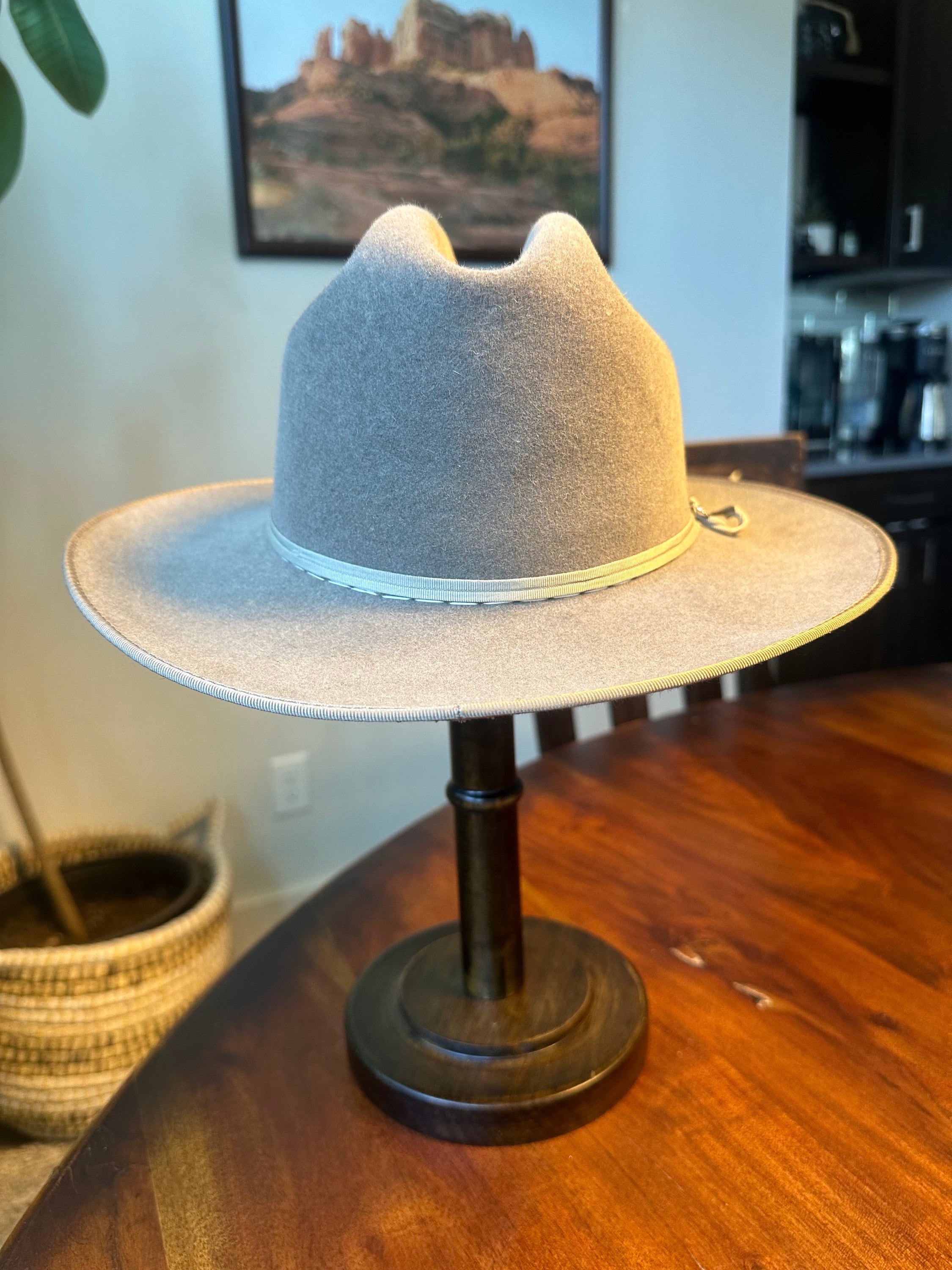 50's ステットソン オープンロード フェドラ ハット 約59cm ビンテージ