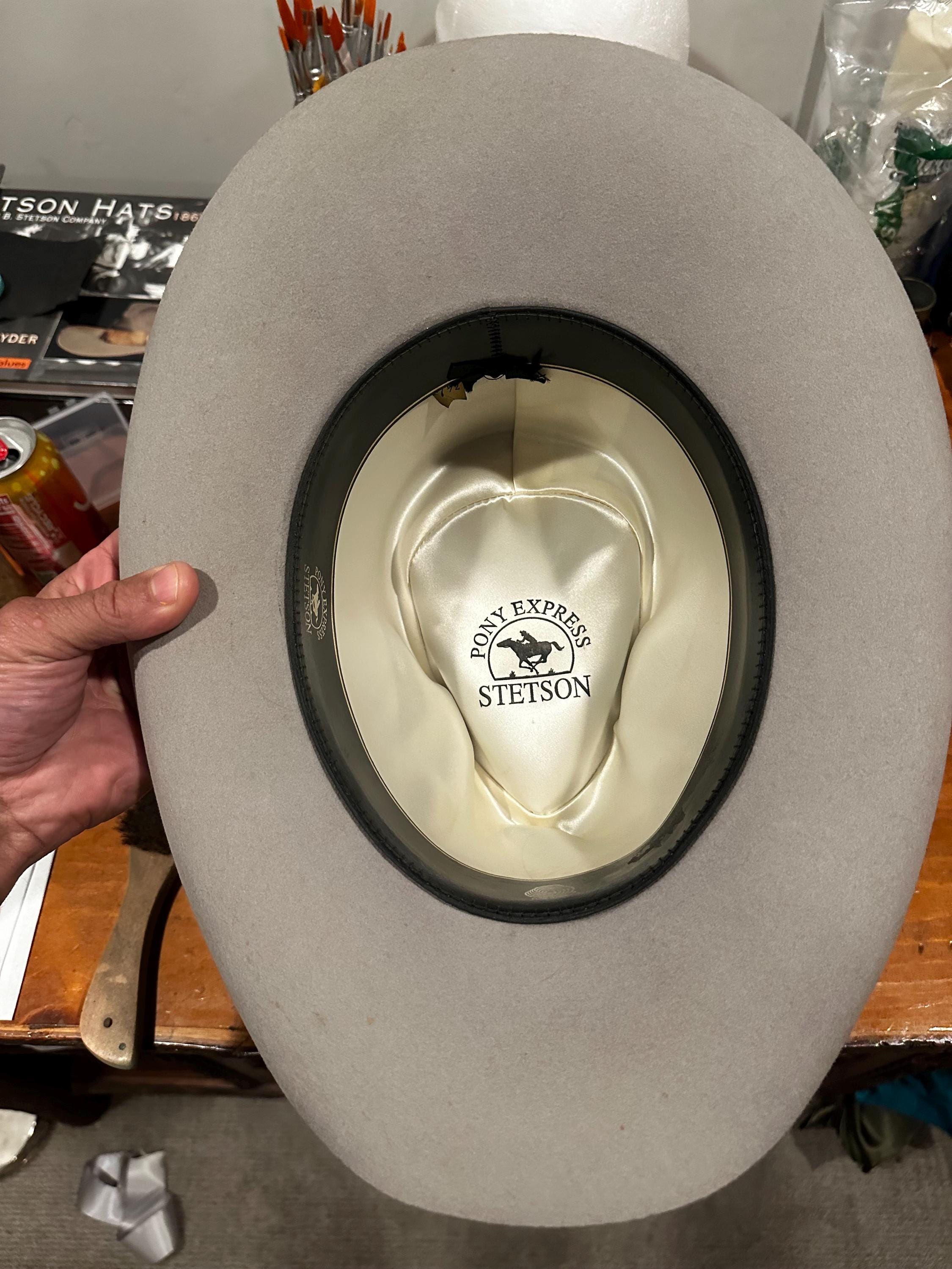 Authentic Pony Express Stetson Hat Could I get an Id on my first Stetson (Pony express?) : r  main image 2