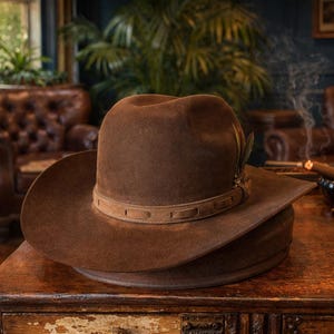 Vintage Stetson 7 3/8 - Etsy display picture 1