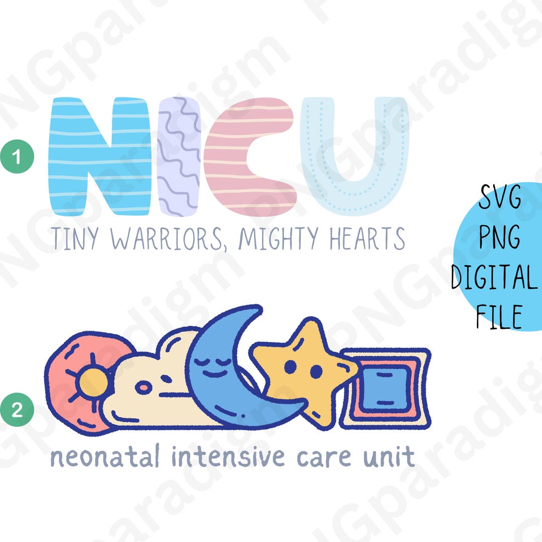NICU Nurse Svg Png | NICU Nurse Appreciation | Digital Download ...