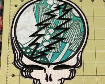 8.5 inch Iron On Steal Your Face Appliqué Patch