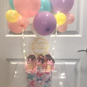 Ice Cream Party Cake Pops (Wird nur in Nashville, TN und nahe gelegenen Städten von Nashville geliefert.)