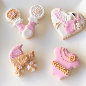 Online Baby Shower Cookies Course - Step-by-Step Tutorial