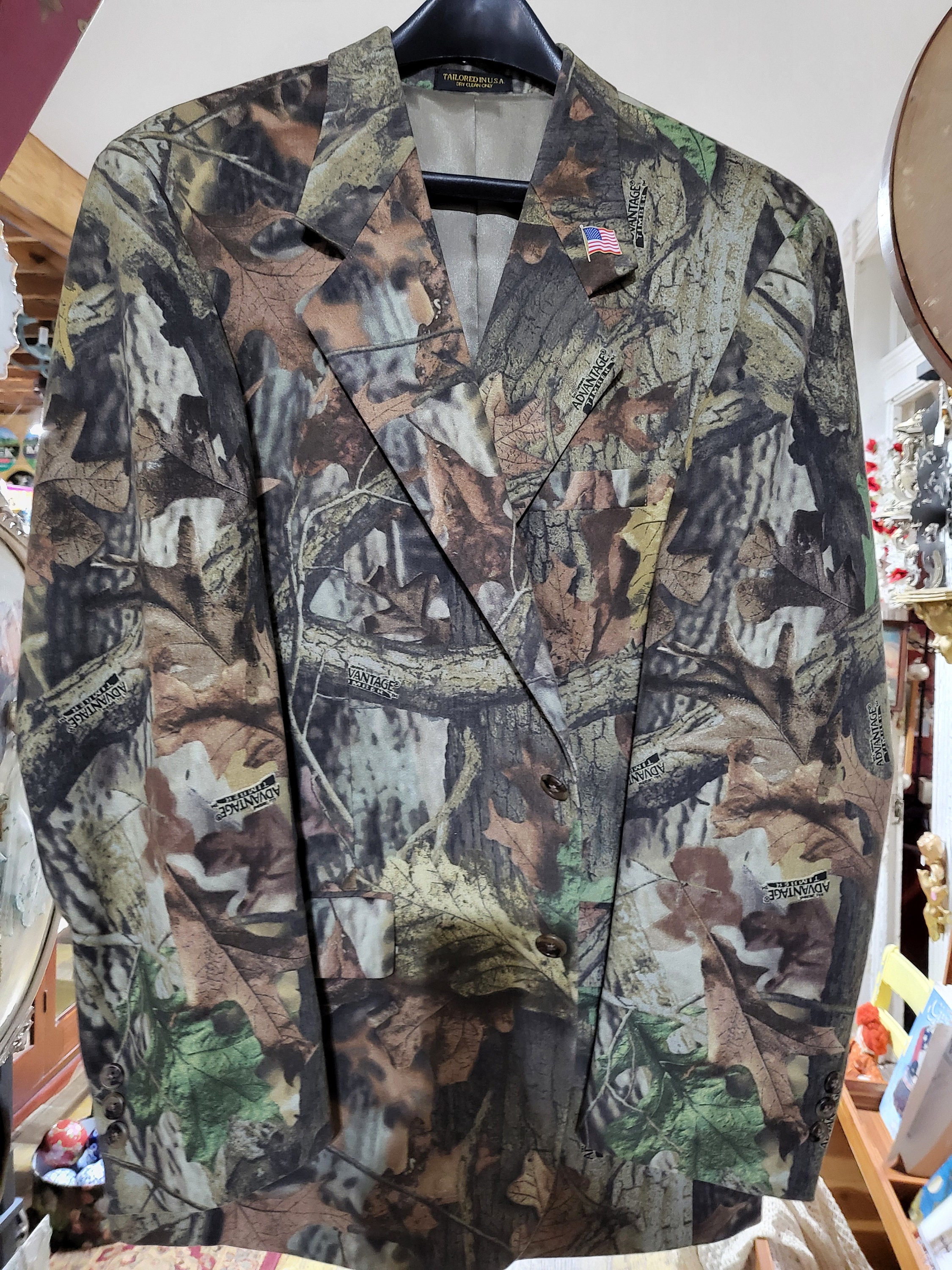 Camo Suit Jacket Etsy