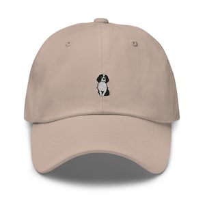 English Springer Spaniel Embroidered Dog Hat | Custom Made Pet Embroidery Baseball Cap for Dog Owner
