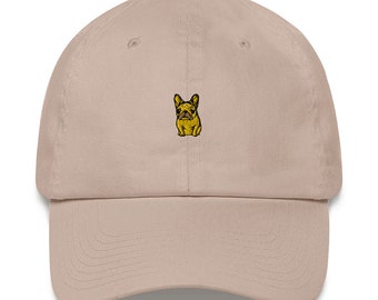 French Bulldog Embroidered Hat for Dog Mom & Dad: Unique Pet Lover Gift