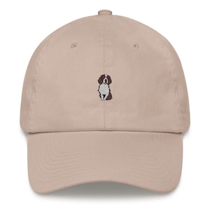 Embroidered English Springer Spaniel Hat Custom Made Pet Embroidery Baseball Cap Springer Spaniel Dog Owner Gift Pet Hat Dog Lover Gift Mom