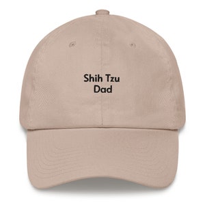 Shih Tzu Dad Bestickter Hut: Einzigartiges Geschenk für Hundeliebhaber