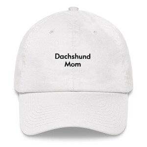 Sombrero bordado de mamá Dachshund Doxie: regalo único para amantes de los perros