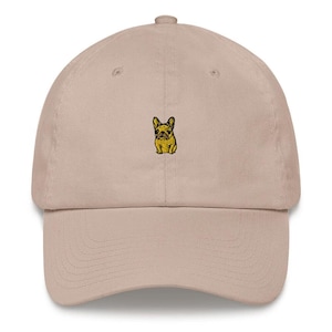 Embroidered French Bulldog Hat Custom Made Pet Embroidery Baseball Cap Frenchie Dog Owner Gift Pet Embroidered Hat Dog Lover Gift Mom