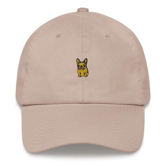Embroidered French Bulldog Hat, Custom Pet Baseball Cap