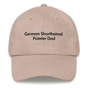 German Shorthaired Pointer Dad Embroidered Hat: Unique Dog Lover Gift