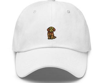 Cavapoo Embroidered Hat for Dog Mom & Dad: Unique Pet Lover Gift