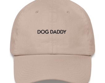 Dog Daddy Embroidered Hat: Unique Dog Lover Gift