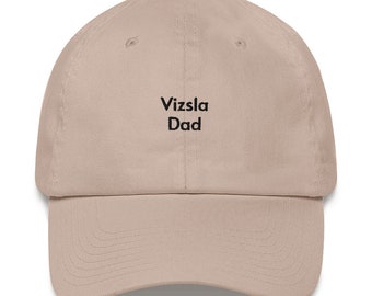 Vizsla Dad Embroidered Hat: Unique Dog Lover Gift