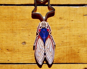 Cicada Keychain