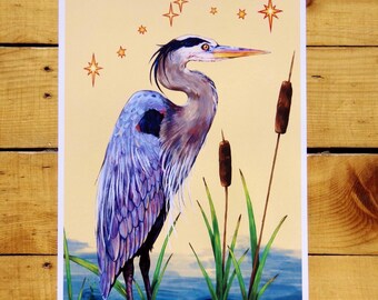 Great Blue Heron Print