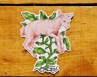Vegetable Lamb Sticker