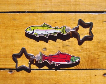 Fish keychain