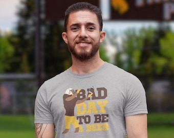 University of Wyoming Gameday Bad to be a Beer Shirt