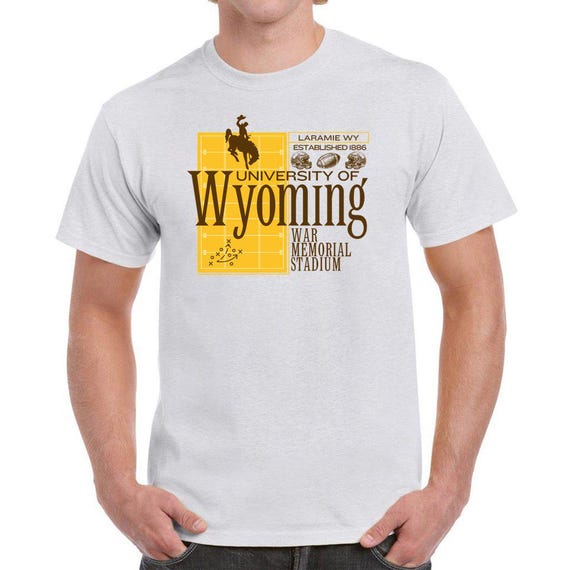 Wyoming T-Shirt Vintage Sports Design Retro Wy Wyo Tee Wyoming T-Shirt Vintage Sports Design Retro Wy Wyo Tee