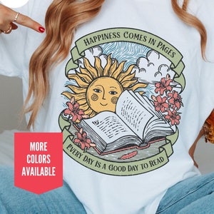 It's a Good Day to Read a Book T-shirt for Bibliophiles Bookish Mental Health Shirt for Book Lover Gift for Reader Vintage Book Addict shirt