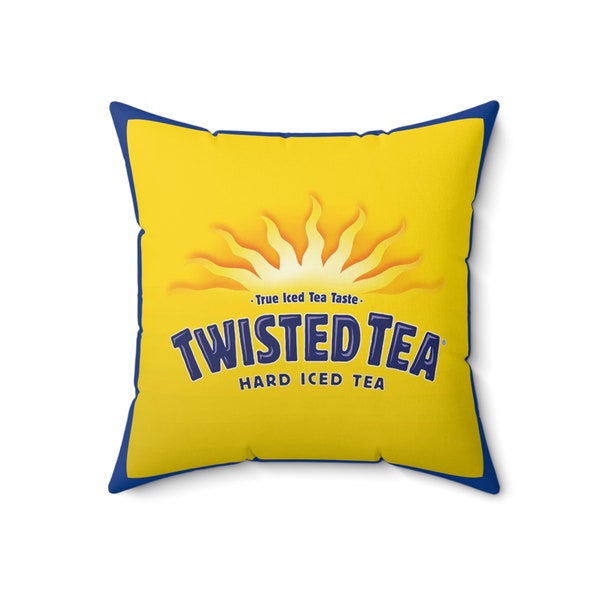 Pillow | Pillow case | Twisted tea | Twisted tea merch | Twisted tea pillow | Comfy pillow | Cool pillow | College decor | Birthday | Dorm