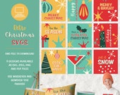 Retro Christmas SVG Bundle | Mid-Century Holiday Designs (Digital Download)