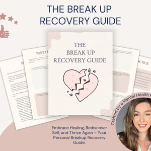 Breakup Workbook Breakup Help Separation Workbook Relationship Healing Divorce Guide Heart Break Coping Strategies Break Up Guide Separation