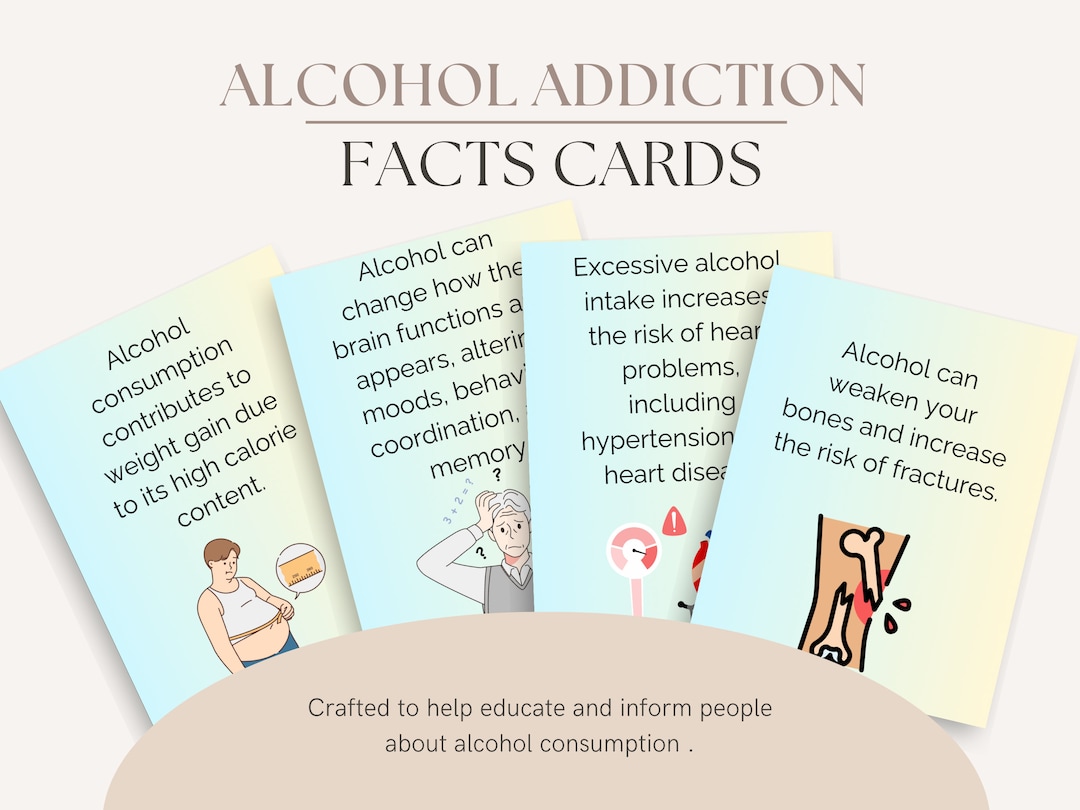 Alcohol Consumption Cards Alcohol Education Substance Abuse Quit