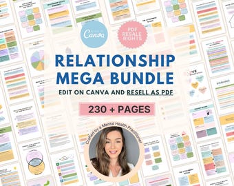 Pacchetto di fogli di lavoro per la terapia di coppia: strumenti di consulenza relazionale