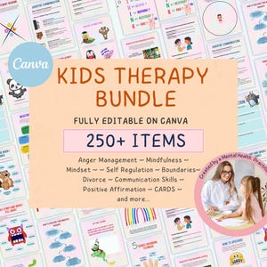 Kindertherapie Arbeitsblätter | Spieltherapie, emotionale Fähigkeiten (PDF) Bild 1