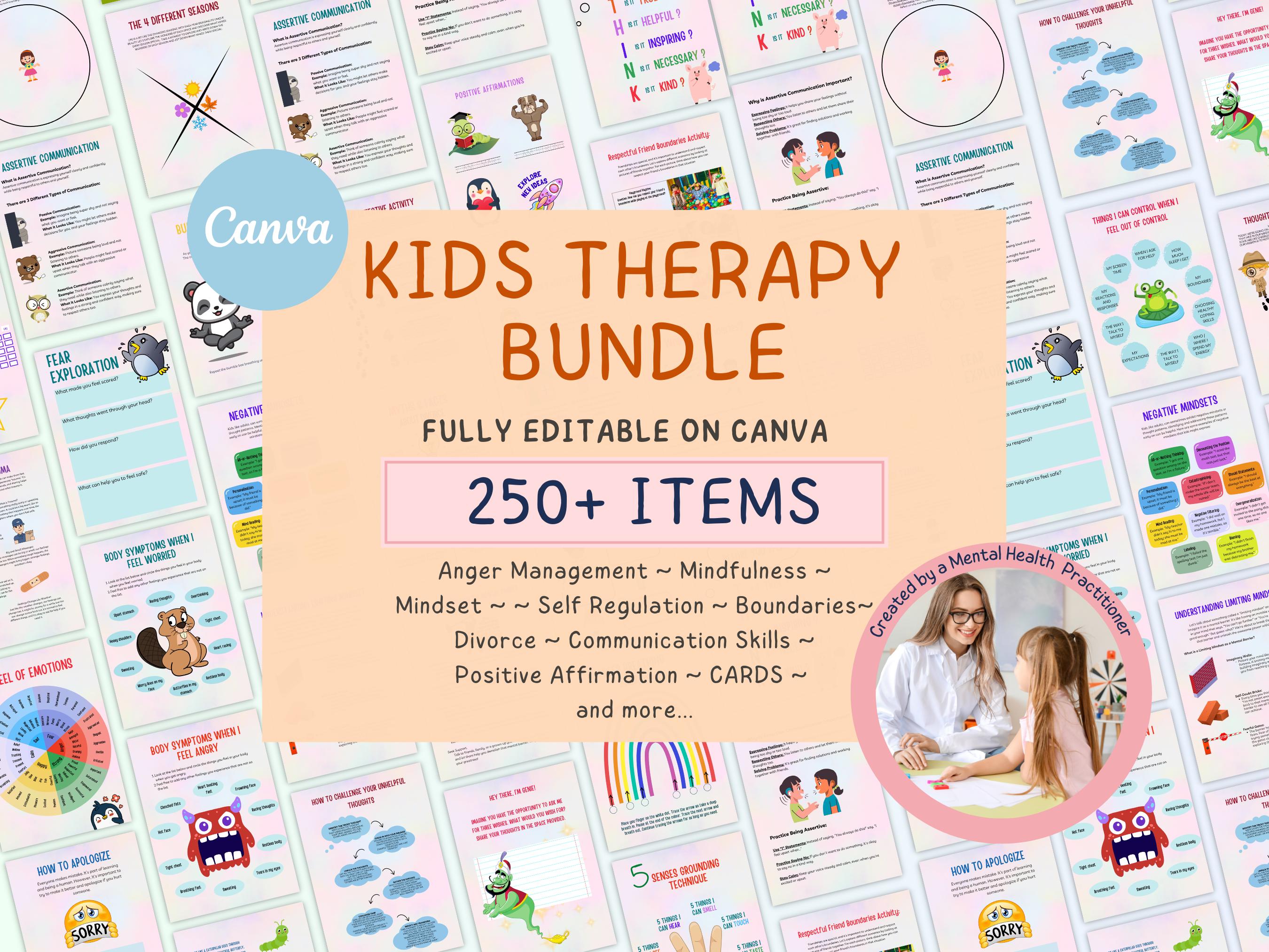 Emotional skills, play therapy for kids.