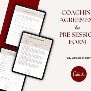 Career Coach Toolkit: Workbook & Canva Templates Bundle (Digital Download) image 7