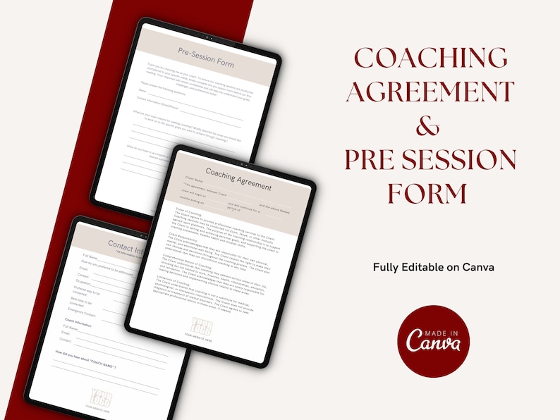 Career Coach Toolkit: Workbook & Canva Templates Bundle (Digital Download) image 7