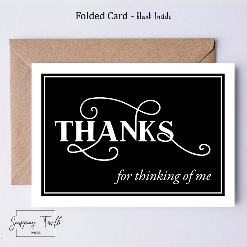 Thank You Printable Card Instant - Il 794xN.4907332028 E463 