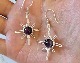 Sun Earrings