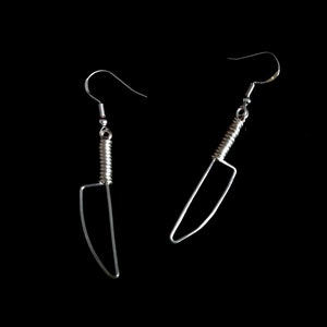 Knife Earrings