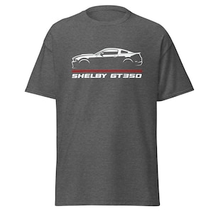 Premium T-Shirt For Mustang Shelby GT350 2014 Car Enthusiast Grandpa Dad Mom Son Boyfriend Christmas Gift Unisex Tee Shirt