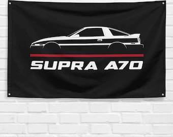For Supra A70 1986-1993 Enthusiast 3x5 ft Flag Banner Birthday Gift