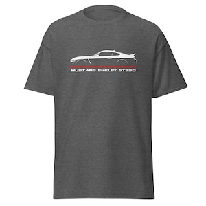 Premium T-Shirt For Mustang Shelby GT350 2015-2020 Car Enthusiast Grandpa Dad Mom Son Boyfriend Christmas Gift Unisex Tee Shirt
