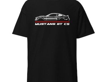Premium T-Shirt For Mustang GT CS Cal Special 2007 Car Enthusiast Grandpa Dad Mom Son Boyfriend Christmas Gift Unisex Tee Shirt