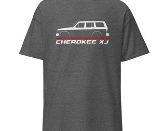 Premium T-Shirt For Cherokee XJ 1983-2001 Car Enthusiast Grandpa Dad Mom Son Boyfriend Christmas Gift Unisex Tee Shirt