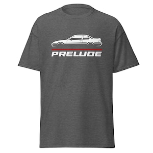 Premium T-Shirt For Prelude 1990 Car Enthusiast Grandpa Dad Mom Son Boyfriend Christmas Gift Unisex Tee Shirt