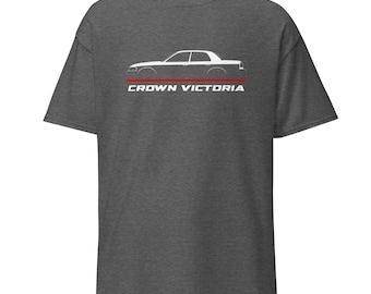 Premium T-Shirt For Crown Victoria 1998-2012 Car Enthusiast Grandpa Dad Mom Son Boyfriend Christmas Gift Unisex Tee Shirt