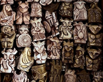 Götter der nordischen Mythologie - männliche Gottheiten / Altarfigur