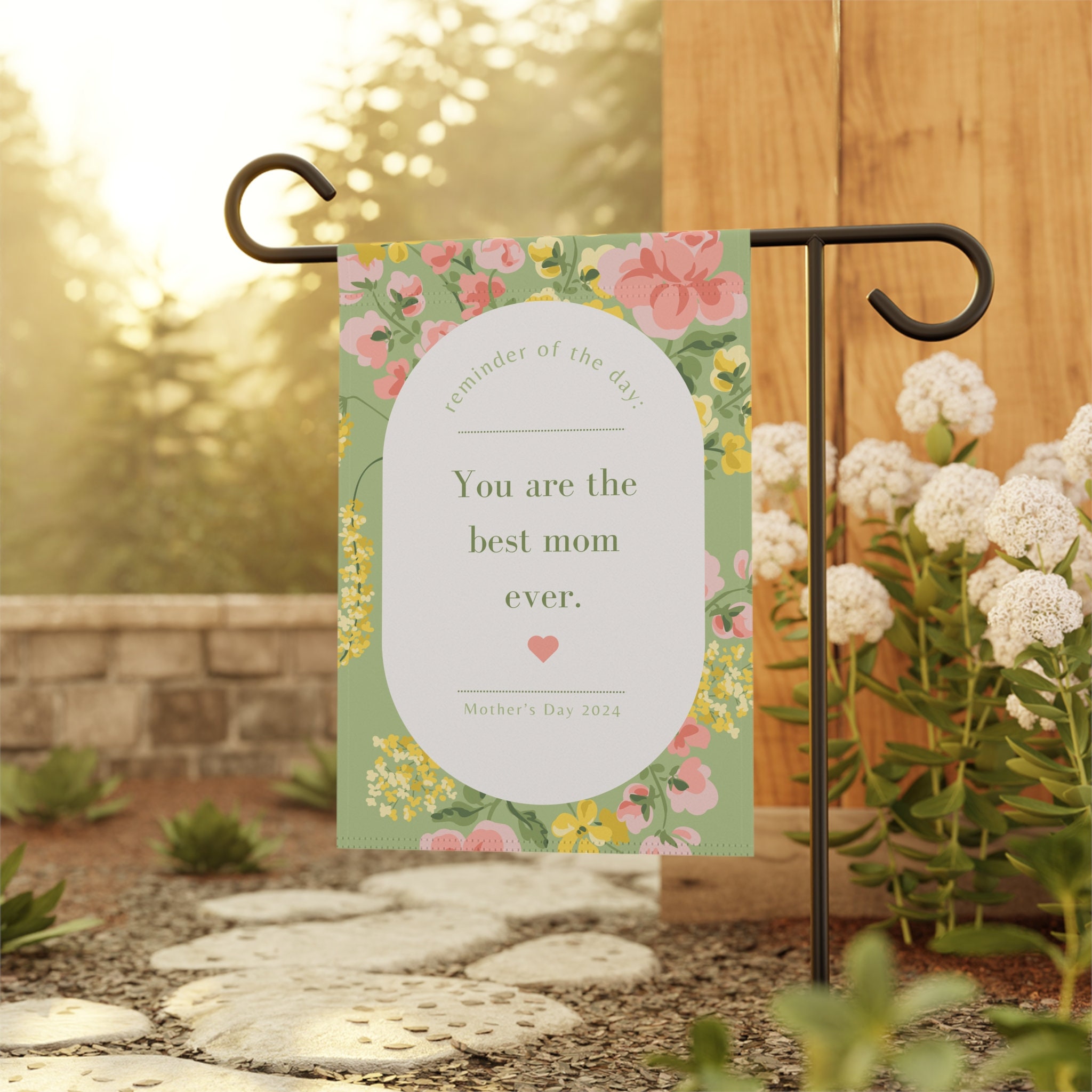 Mother's Day Garden Flag, Celebrate Mother's Day