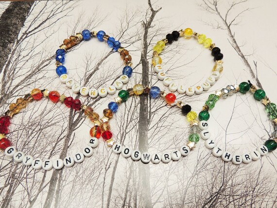 Harry Potter Friendship Bracelets Gryffindor Slytherin Hufflepuff